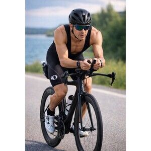 Pearl Izumi Cycling Bib Shorts Men’s XL Black Padded Compression Bike Ride